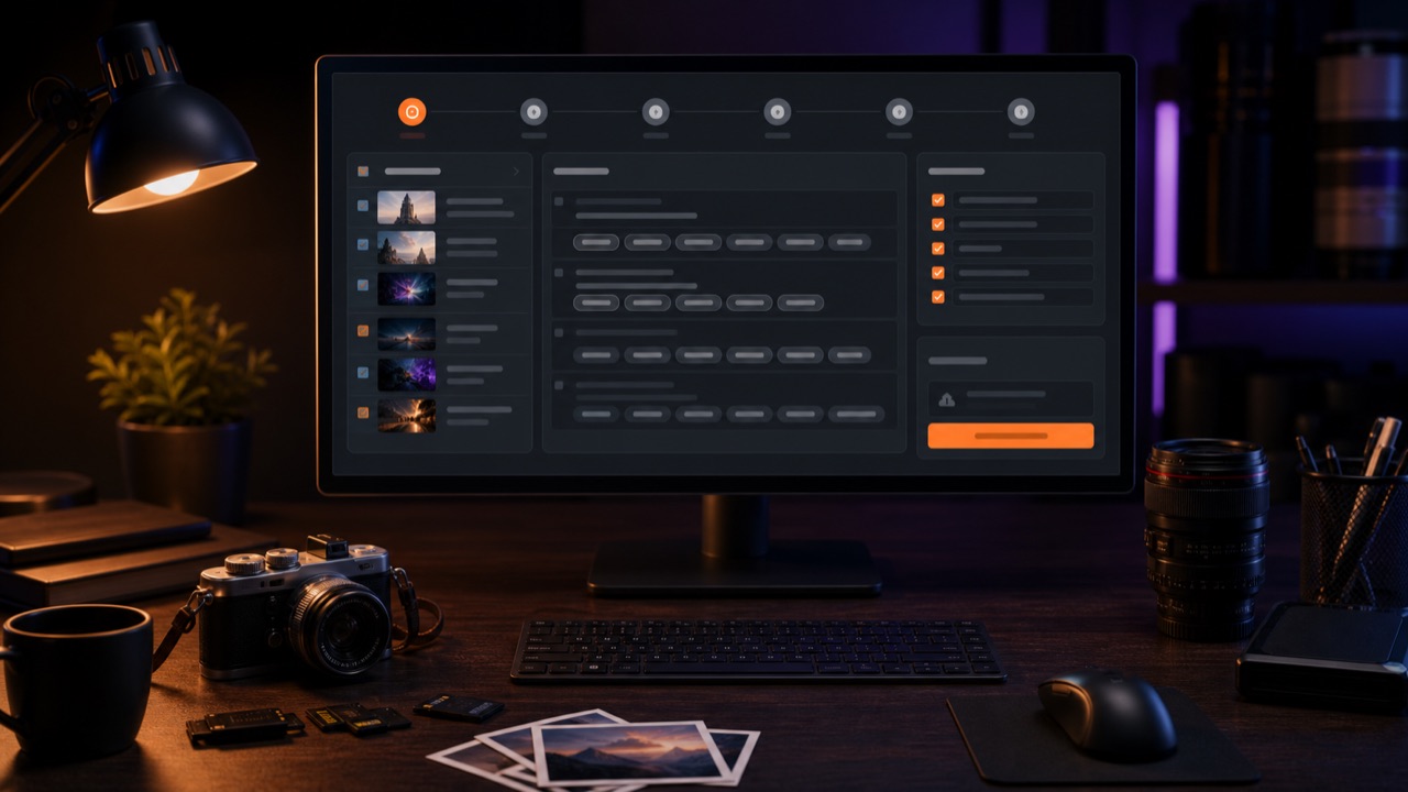Shutterstock keyword workflow metadata desk