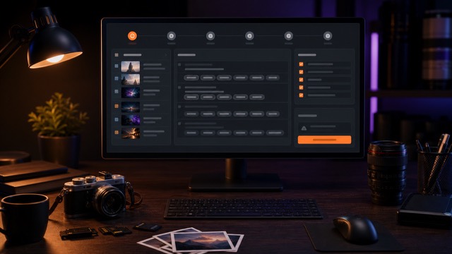 Shutterstock keyword workflow metadata desk